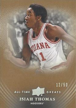 2013 Upper Deck All Time Greats - Silver Spectrum #31 Isiah Thomas Front