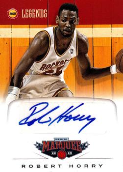 2012-13 Panini Marquee - Legends Signatures #11 Robert Horry Front