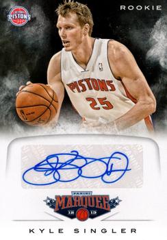 2012-13 Panini Marquee - Rookie Signatures #17 Kyle Singler Front