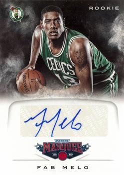 2012-13 Panini Marquee - Rookie Signatures #62 Fab Melo Front