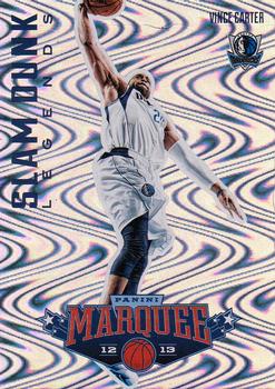 2012-13 Panini Marquee - Slam Dunk Legends #2 Vince Carter Front