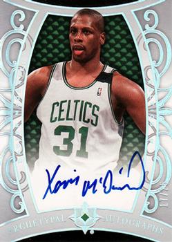 2007-08 Upper Deck Ultimate Collection - Archetypal Autographs #AA-XM Xavier McDaniel Front
