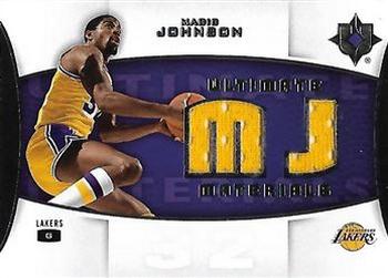 2007-08 Upper Deck Ultimate Collection - Ultimate Materials #ULT-MJ Magic Johnson Front