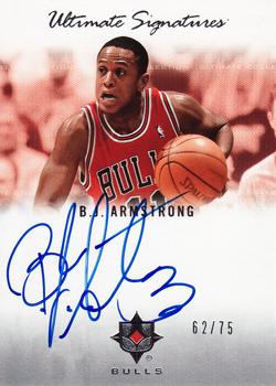 2007-08 Upper Deck Ultimate Collection - Ultimate Signatures #US-BA B.J. Armstrong Front