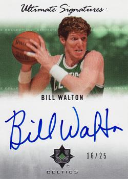 2007-08 Upper Deck Ultimate Collection - Ultimate Signatures #US-BW Bill Walton Front