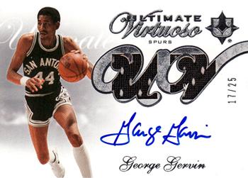 2007-08 Upper Deck Ultimate Collection - Ultimate Virtuoso #UV-GG George Gervin Front