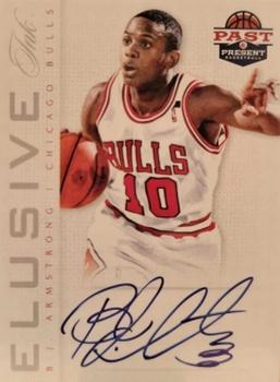 2012-13 Panini Past & Present - Elusive Ink #5 B.J. Armstrong Front