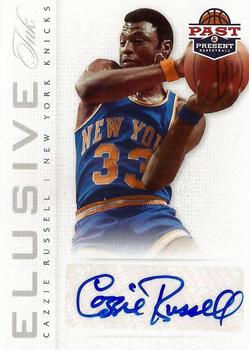 2012-13 Panini Past & Present - Elusive Ink #23 Cazzie Russell Front