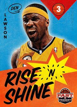 2012-13 Panini Past & Present - Rise 'n Shine #77 Ty Lawson Front