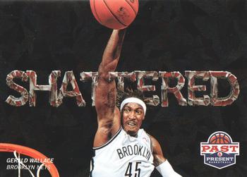 2012-13 Panini Past & Present - Shattered Black #4 Gerald Wallace Front