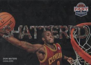 2012-13 Panini Past & Present - Shattered Black #14 Dion Waiters Front