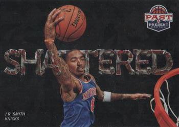 2012-13 Panini Past & Present - Shattered Black #48 J.R. Smith Front