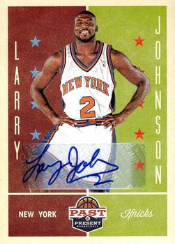 2012-13 Panini Past & Present - Signatures #96 Larry Johnson Front