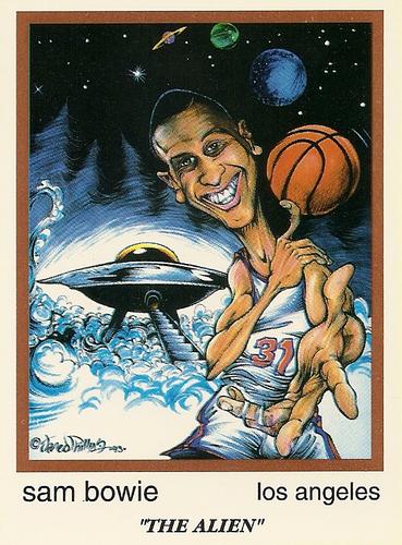 1993 First Amendment Publishing Skinnies #160 Sam Bowie Front