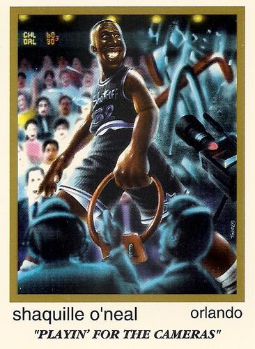 1993 First Amendment Publishing Skinnies #171 Shaquille O'Neal Front