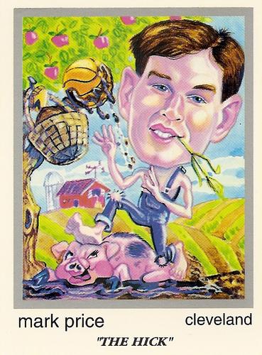 1993 First Amendment Publishing Skinnies #27 Mark Price Front