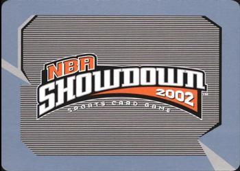 2002 NBA Showdown #001 Shareef Abdur-Rahim Back