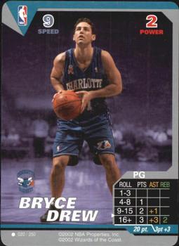 2002 NBA Showdown #020 Bryce Drew Front