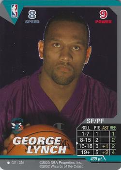 2002 NBA Showdown #021 George Lynch Front