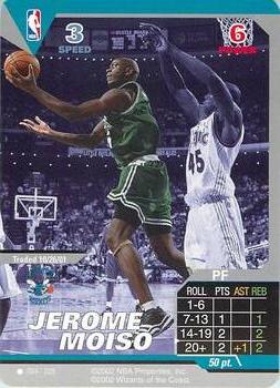2002 NBA Showdown #024 Jerome Moiso Front