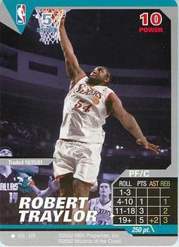 2002 NBA Showdown #025 Robert Traylor Front
