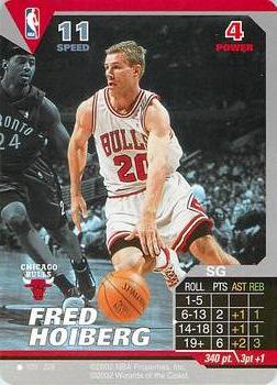 2002 NBA Showdown #030 Fred Hoiberg Front