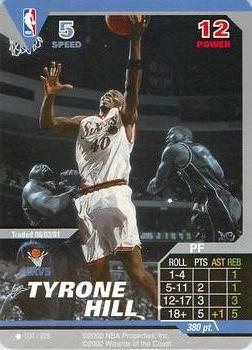 2002 NBA Showdown #037 Tyrone Hill Front