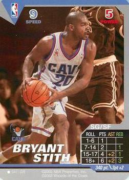 2002 NBA Showdown #041 Bryant Stith Front