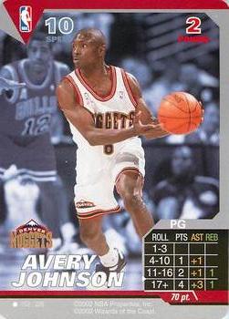 2002 NBA Showdown #052 Avery Johnson Front