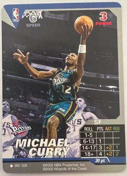 2002 NBA Showdown #063 Michael Curry Front