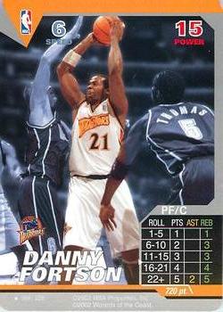 2002 NBA Showdown #069 Danny Fortson Front