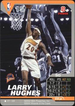 2002 NBA Showdown #071 Larry Hughes Front