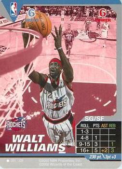 2002 NBA Showdown #081 Walt Williams Front