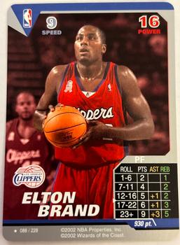 2002 NBA Showdown #088 Elton Brand Front