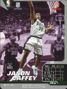 2002 NBA Showdown #121 Jason Caffey Front