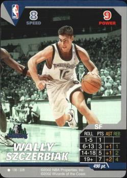 2002 NBA Showdown #136 Wally Szczerbiak Front