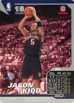 2002 NBA Showdown #138 Jason Kidd Front