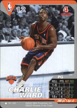 2002 NBA Showdown #150 Charlie Ward Front