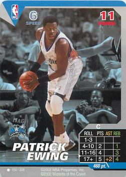 2002 NBA Showdown #154 Patrick Ewing Front