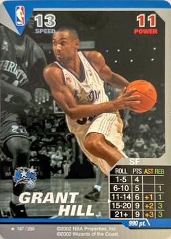2002 NBA Showdown #157 Grant Hill Front