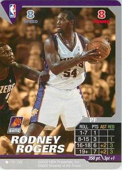 2002 NBA Showdown #176 Rodney Rogers Front
