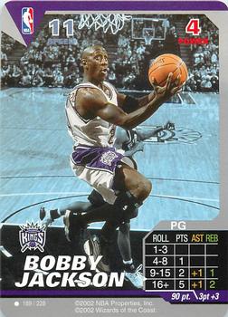 2002 NBA Showdown #189 Bobby Jackson Front