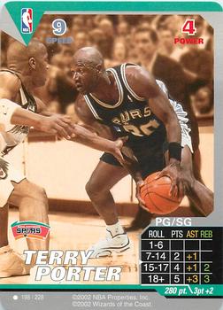 2002 NBA Showdown #198 Terry Porter Front