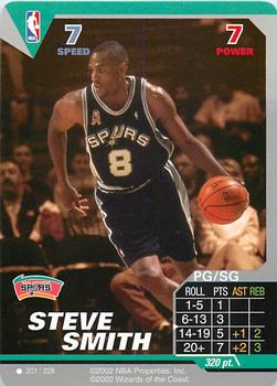 2002 NBA Showdown #201 Steve Smith Front