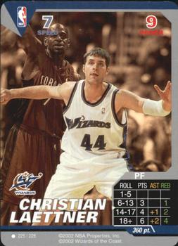 2002 NBA Showdown #225 Christian Laettner Front