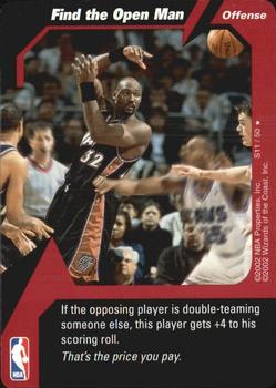 2002 NBA Showdown - Strategy #S11 Find the Open Man Front