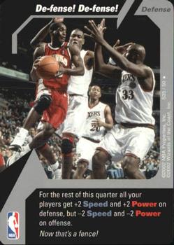 2002 NBA Showdown - Strategy #S35 De-fense! De-fense! Front