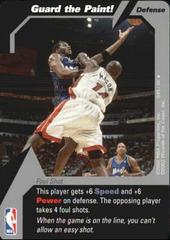 2002 NBA Showdown - Strategy #S40 Guard the Paint! Front