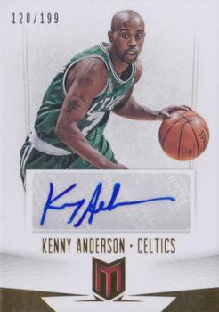 2012-13 Panini Momentum - Autographs #6 Kenny Anderson Front