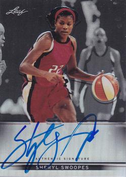 2012-13 Leaf Metal - Holo #BA-SS1 Sheryl Swoopes Front